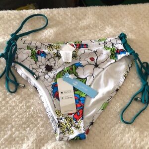 NWT Cupshe Floral Bikini Bottom
